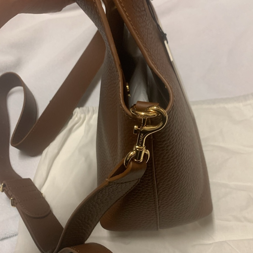 NWT Cuyana Mini System Tote in Dark Chestnut - Picture 11 of 13